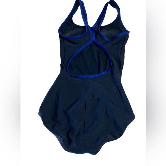Speedo Blue swimsuit Size 8 - Picture 5 of 5